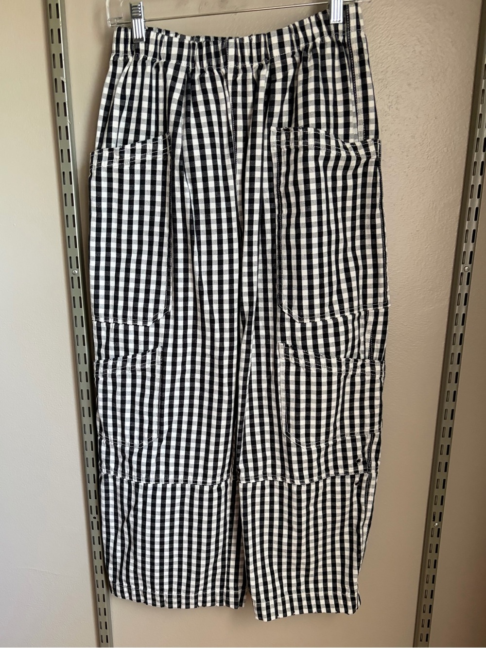 Urban Outfitters BDG - Black & White Gingham Cargo Pants